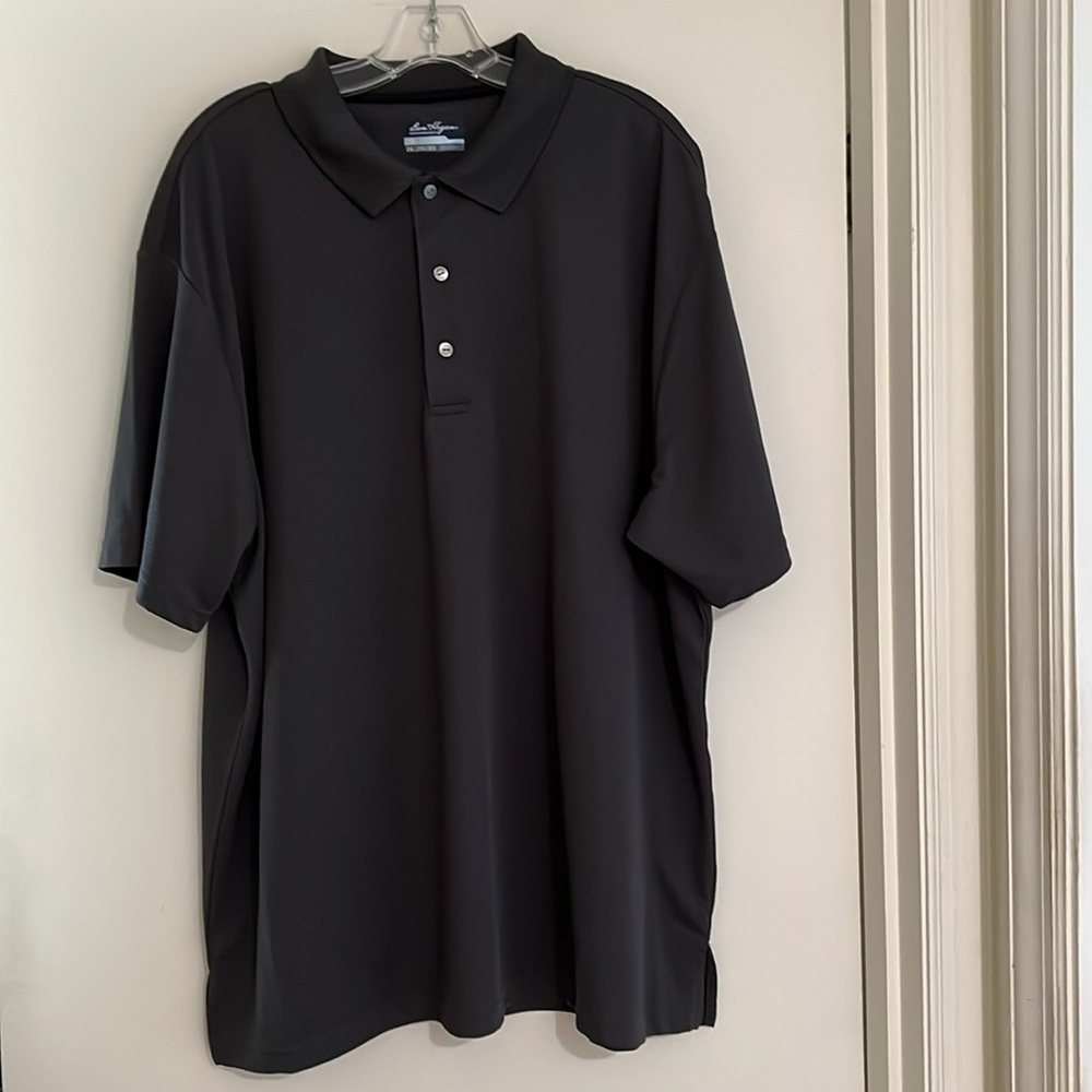BEN HOGAN PERFORMANCE MEN'S GREY GOLF SHORT SLEEVED POLO SHIRT SIZE 2XL